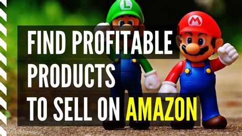 Finding Profitable Products to Sell on Amazon